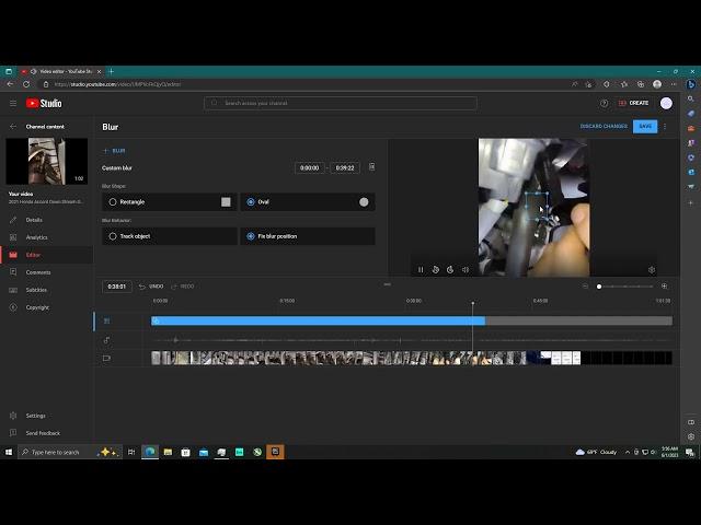 How To: Blur Faces & License Plates With - YouTube Video Editor