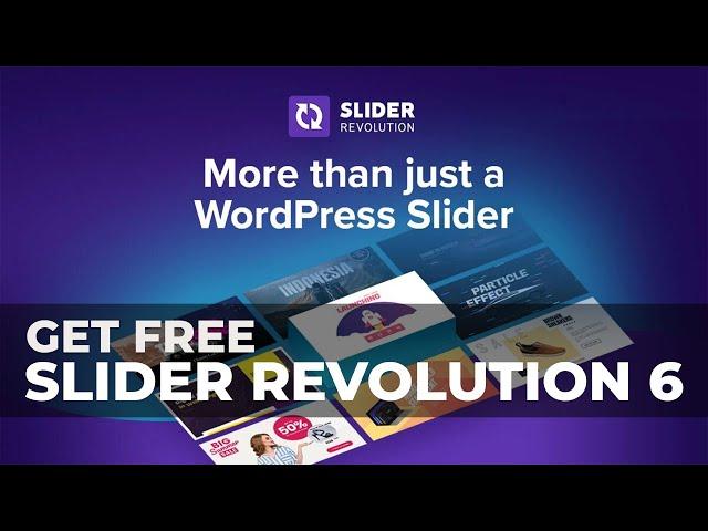 Slider Revolution with Add-ons: Supercharge Your WordPress Visuals