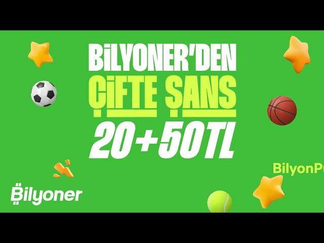  Bilyoner'den Çifte Şans!