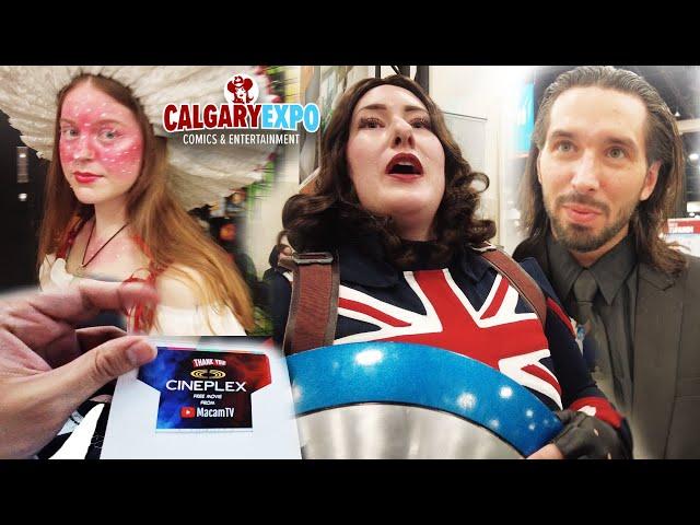 Surprising Fans With $220 Cinema Gift Card At Fan Expo - Their Reactions Will Amaze You!