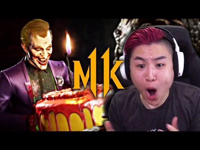 Mortal Kombat 11 - Joker Gameplay Trailer!! [REACTION]