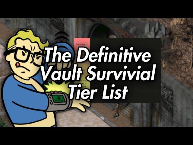 The Fallout Vault Survival Tier List