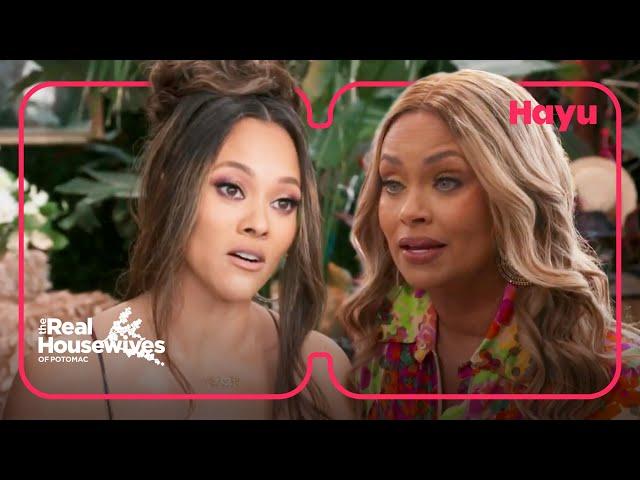 Gizelle confronts Ashley about her divorce | Season 7 | Real Housewives of Potomac