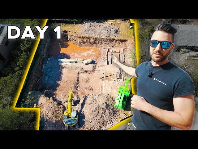 Building a MANSION from the GROUND UP!