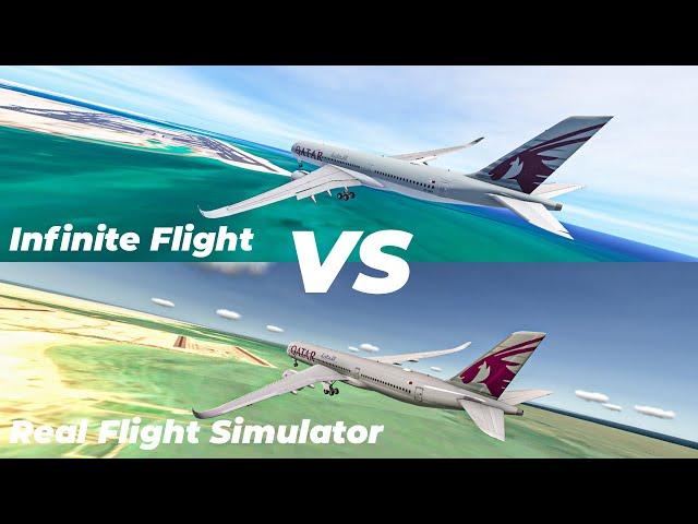 Infinite Flight VS Real Flight Simulator | Which one is better?