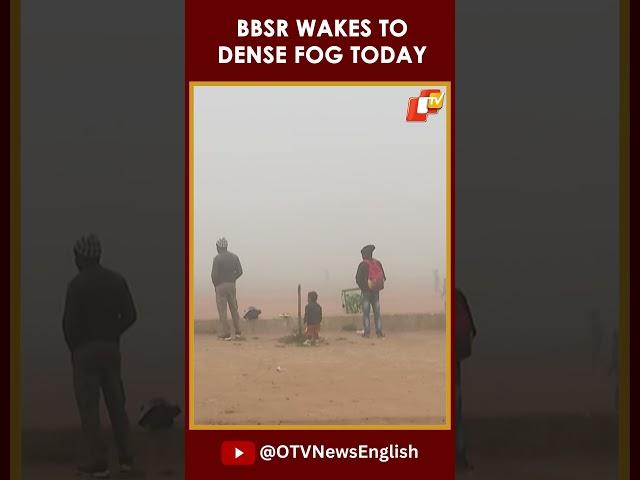 Dense Fog Blankets Bhubaneswar, Transforming Morning Into Foggy Spectacle