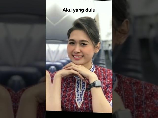 Pramugari lion air Mega restanti DuluVSsekarang Bubu/Mega