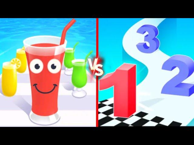 Juice Run gameplay  Number Rush : 2048 Challenge (help me)