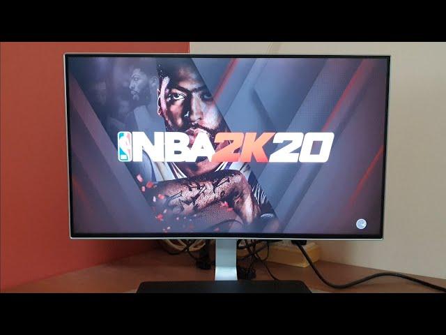 NBA 2K20 Gameplay PS4 Slim (1080P Monitor)