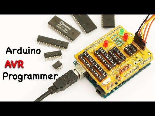 Arduino AVR ISP Programmers  ( Program Maximum AVR IC )