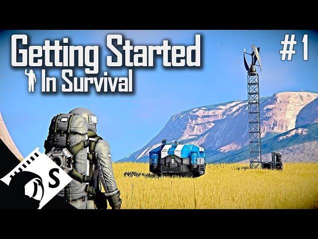 Space Engineers: Getting Started in Survival (Tutorial Series #1)
