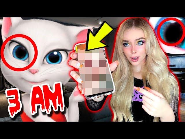 DO NOT CALL TALKING ANGELA AT 3 AM!... (*SCARY SHE TALKED BACK*)