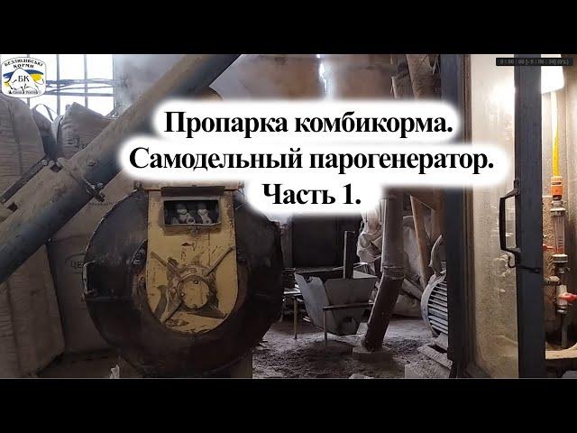 Экспериментальный самодельный парогенератор к гранулятору комбикорма. Часть1. Достижимые режимы.