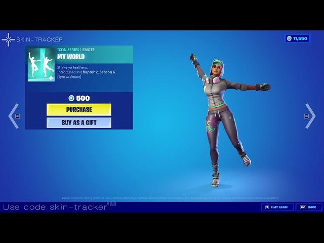 My World | New Synced Emote in Fortnite Item Shop