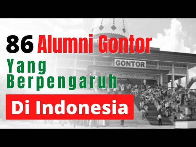 86 Alumni Gontor Yang Berpengaruh Di Indonesia