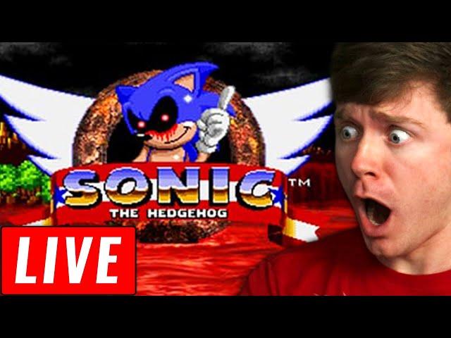 CAPI PLAYS SONIC.EXE GAMES! (Scary)