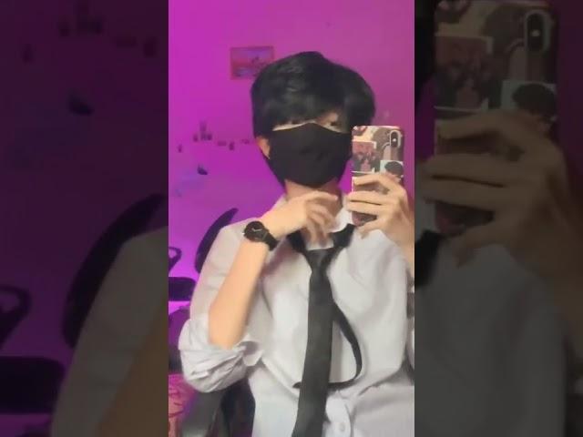 i think mask boy {but she is a girl} #Short video