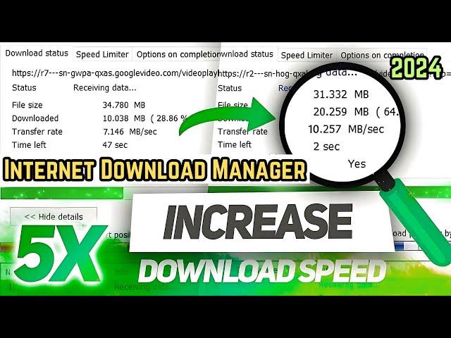 Speed Up IDM Downloads FAST in 2024!