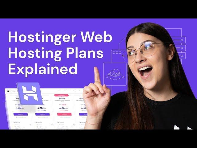 Hostinger Web Hosting Plans Explained | WordPress, VPS, Cloud