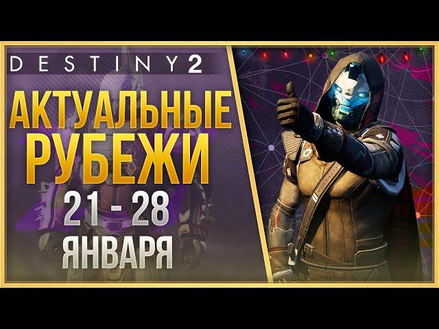 АКТУАЛЬНЫЕ РУБЕЖИ 21 - 28 ЯНВАРЯ