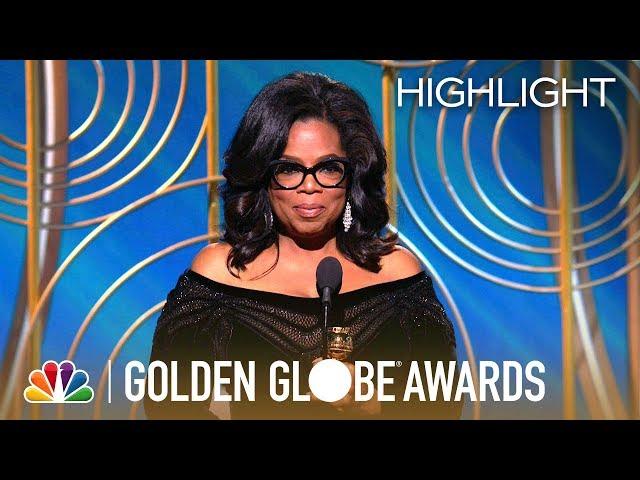 Oprah Winfrey's Cecil B. DeMille Award Acceptance Speech - 2018 Golden Globe Awards