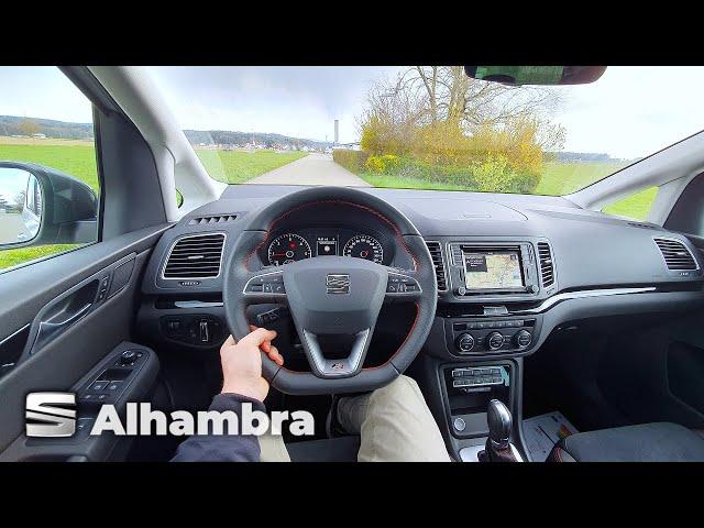 New Seat Alhambra Hola FR 2021 Test Drive Review POV
