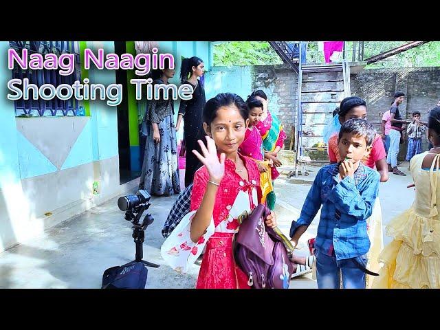 নাগ নাগিন ভিডিও শুটিং | Shooting Time Enjoy | Sofiker Video Shoot | Palli Gram TV Shooting Video