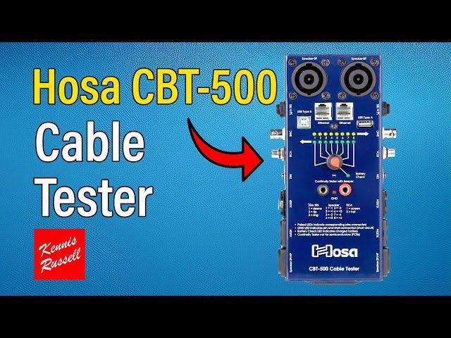 This Cable Tester Is Super Useful | Hosa CBT- 500