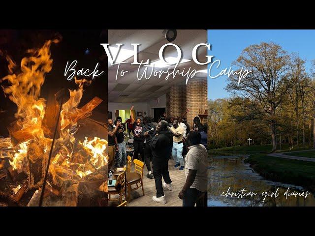 VLOG | Back To Worship '24: come camping with me!  Christian Girl Diaries | myra k