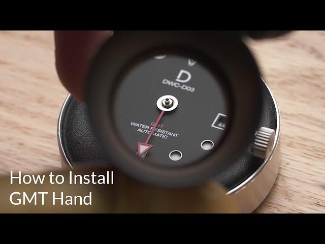 How to Install GMT Hand, Hour, and Minute Hands for Seiko NH34/4R34 (Part 1 of 2)