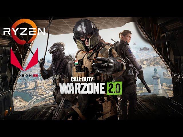 Call of Duty: Warzone 2.0 test on Vega 8 | Ryzen 3 2200G