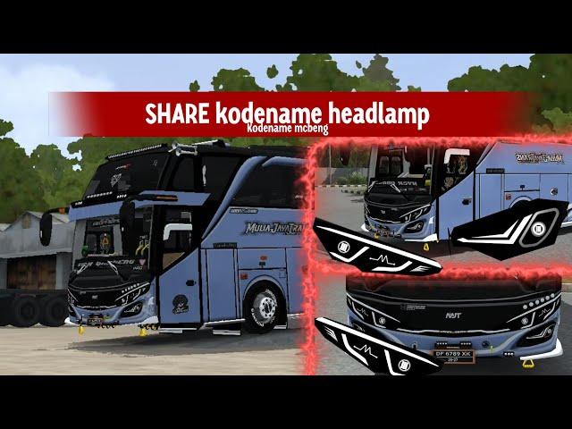 SHARE ‼️ KODENAME HEADLAMP JB2 CUSTOM BY KYZX FREE KD MCHBENG