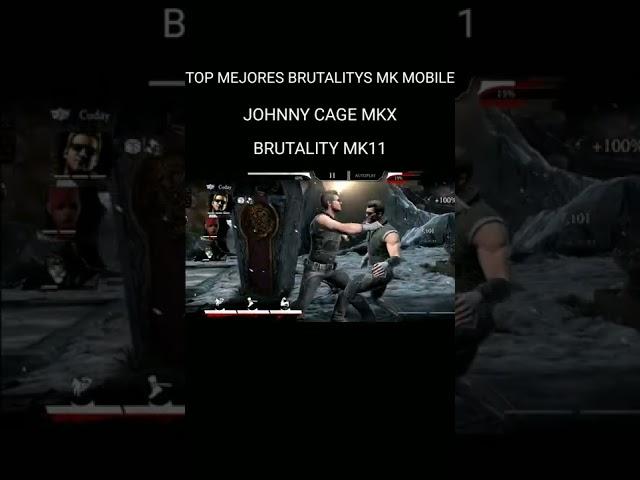 TOP 3 MEJORES BRUTALITIES - MORTAL KOMBAT MOBILE. #MKMobileBrutalitys #MortalKombatMobile #Joss999