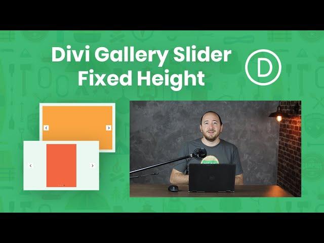 How To Force The Divi Gallery Slider To A Fixed Height