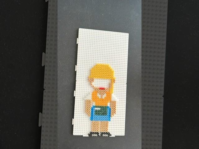 The big bang theory|pixel art|perler beads|oddly satisfying|stop motion|#pixelart #shorts #tbbt