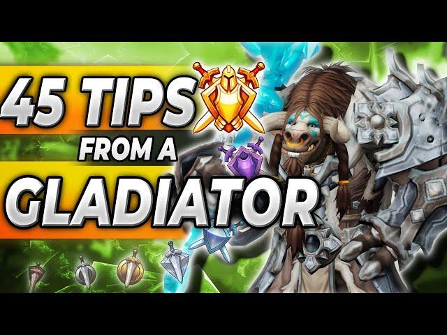 45 TIPS FROM A GLADIATOR - WoW Arena Guide