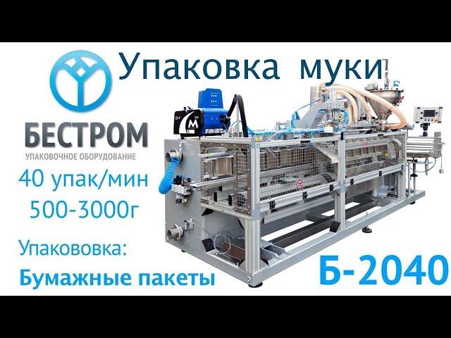 Машина для фасовки муки Упаковочная Машина - 2040  Упаковочное оборудование