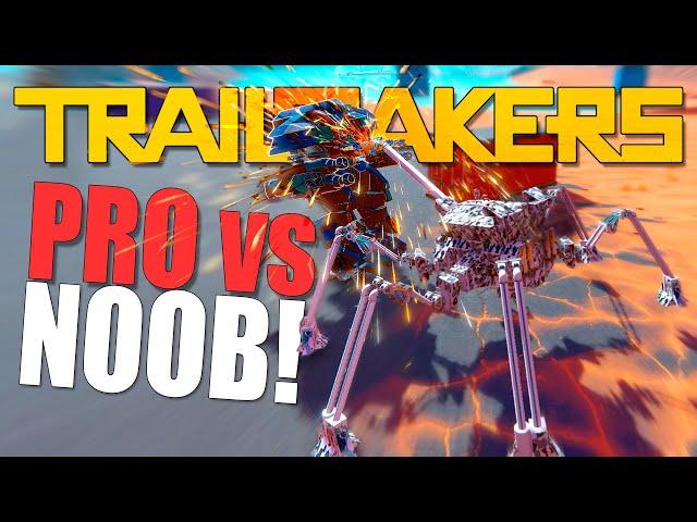 Duelo de Robôs, PRO contra Noob no Trailmakers