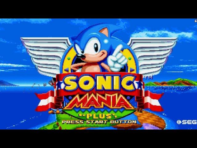 SONIC 3 A.I.R MODS : SONIC MANIA TITLE SCREEN