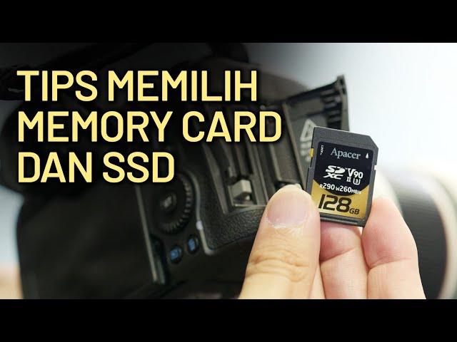 Tips memilih Memory card dan External SSD - feat. Apacer