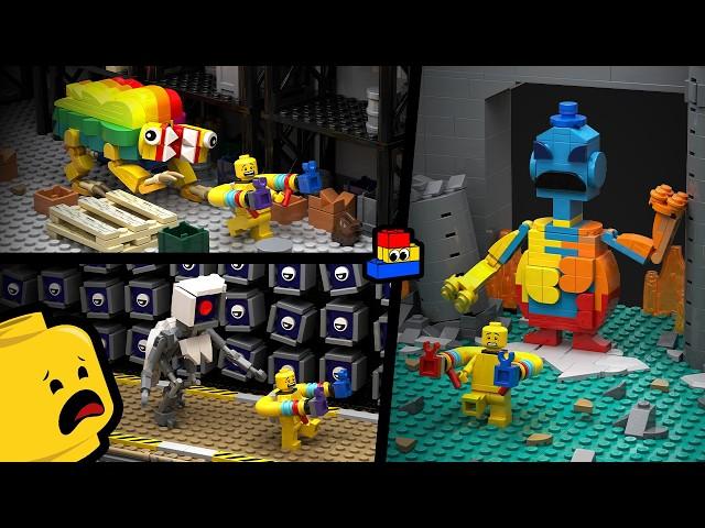 LEGO Poppy Playtime 4: Building EVERY Boss Battle (Yarnaby, Doey, The Doctor, and Baba Chops)