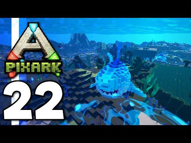 PixARK ▫ UNDERWATER RUINS & The Megalodon Menace! (Ep.22)