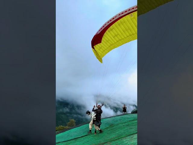 Easy Paragliding Takeoff - Pilot Sangram Thapa #paragliding