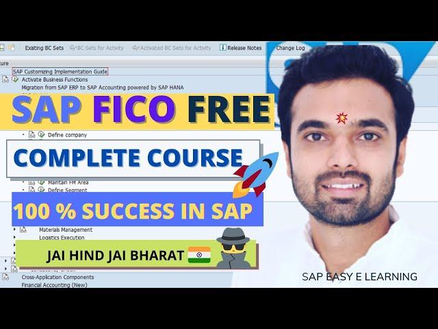 SAP FICO HANA training 2024 | Complete SAP FICO Course in One Class | SAP FI HANA