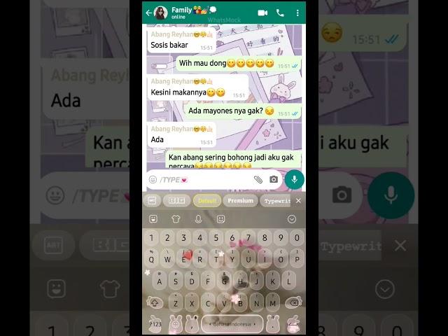 Pov :: ketika lo punya abang sesad | Fake Chat Whatsmock| [Part 1] # Fyp