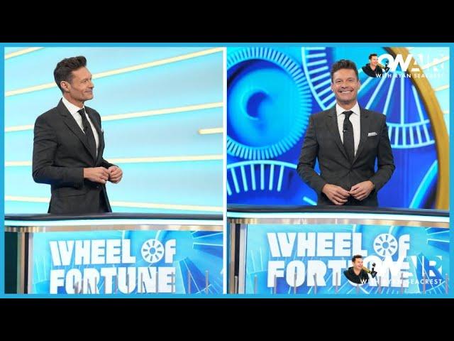 Ryan Seacrest Recaps His Premiere of 'Wheel of Fortune' | On Air with Ryan Seacrest