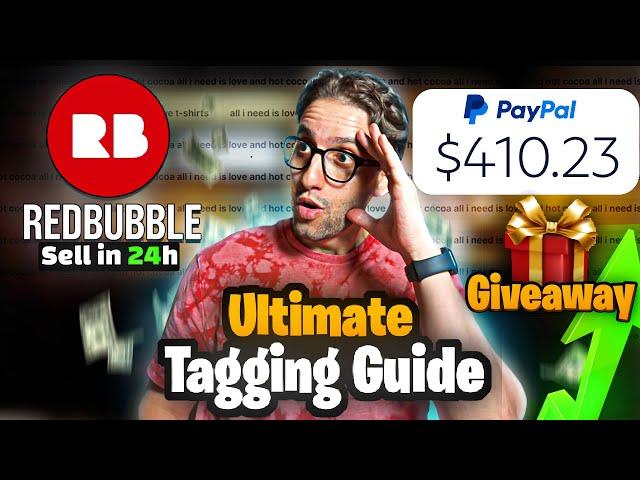 Redbubble Tags 2023 Tutorial To Sell In 24h - Redbubble How To Make Money Step By Step Guide