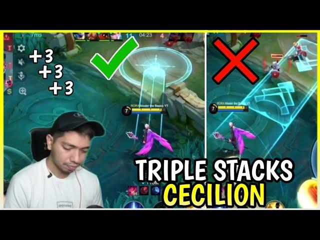 The Cecilion Hidden Buff | Cecilion Gameplay | MLBB