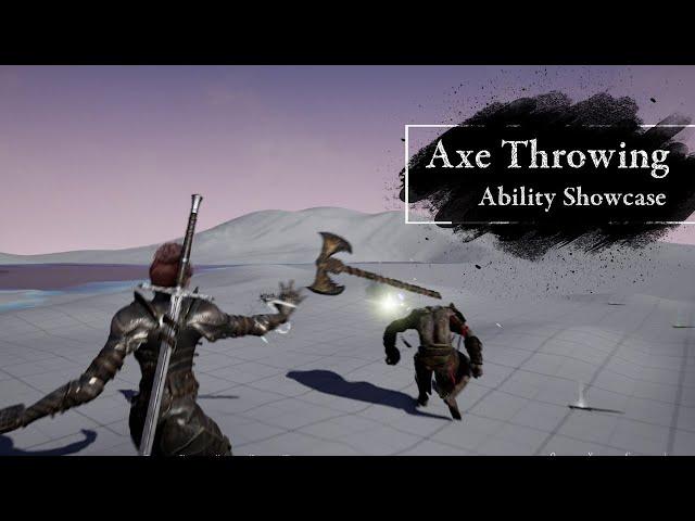 Throw and Catch Weapons in New Action RPG Game - Battle Axe