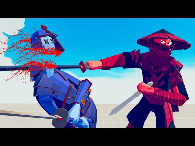 NINJA MASTER vs EVERY UNIT | TABS - Totally Accurate Battle Simulator